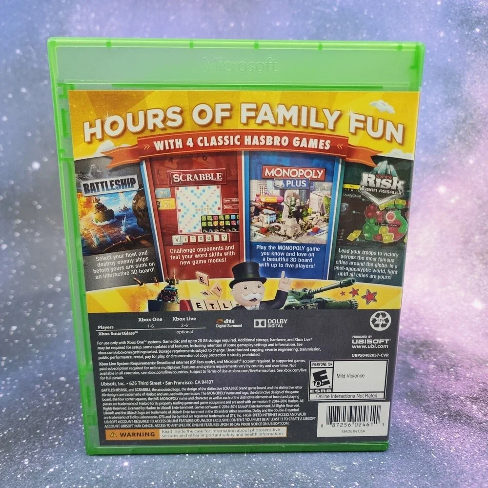 Hasbro Family Fun Pack: Conquest Edition (Microsoft Xbox One, 2016) Video Game